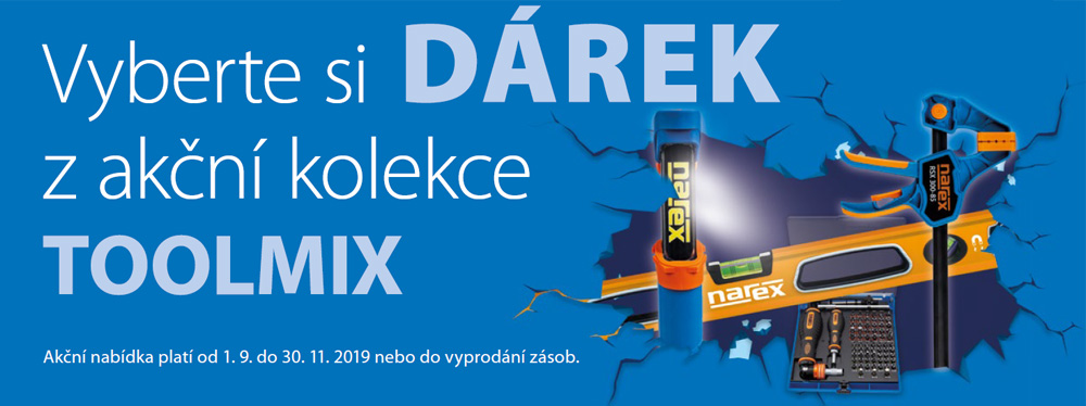 Akce Narex TOOL MIX podzim 2019